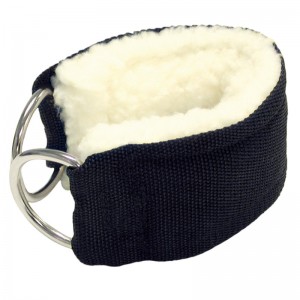 Ankle strap cable attachment